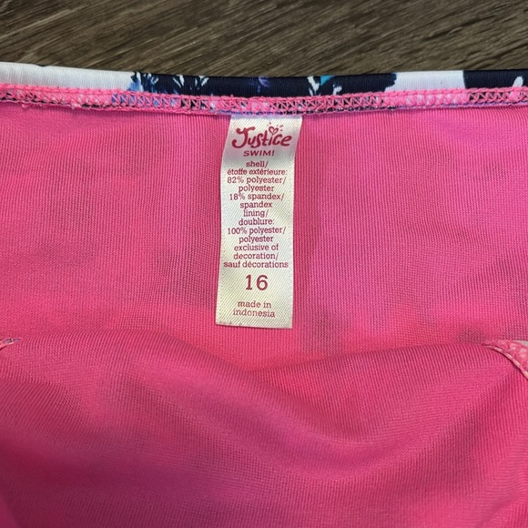 Justice swimsuit size 16 - Picture 2 of 4